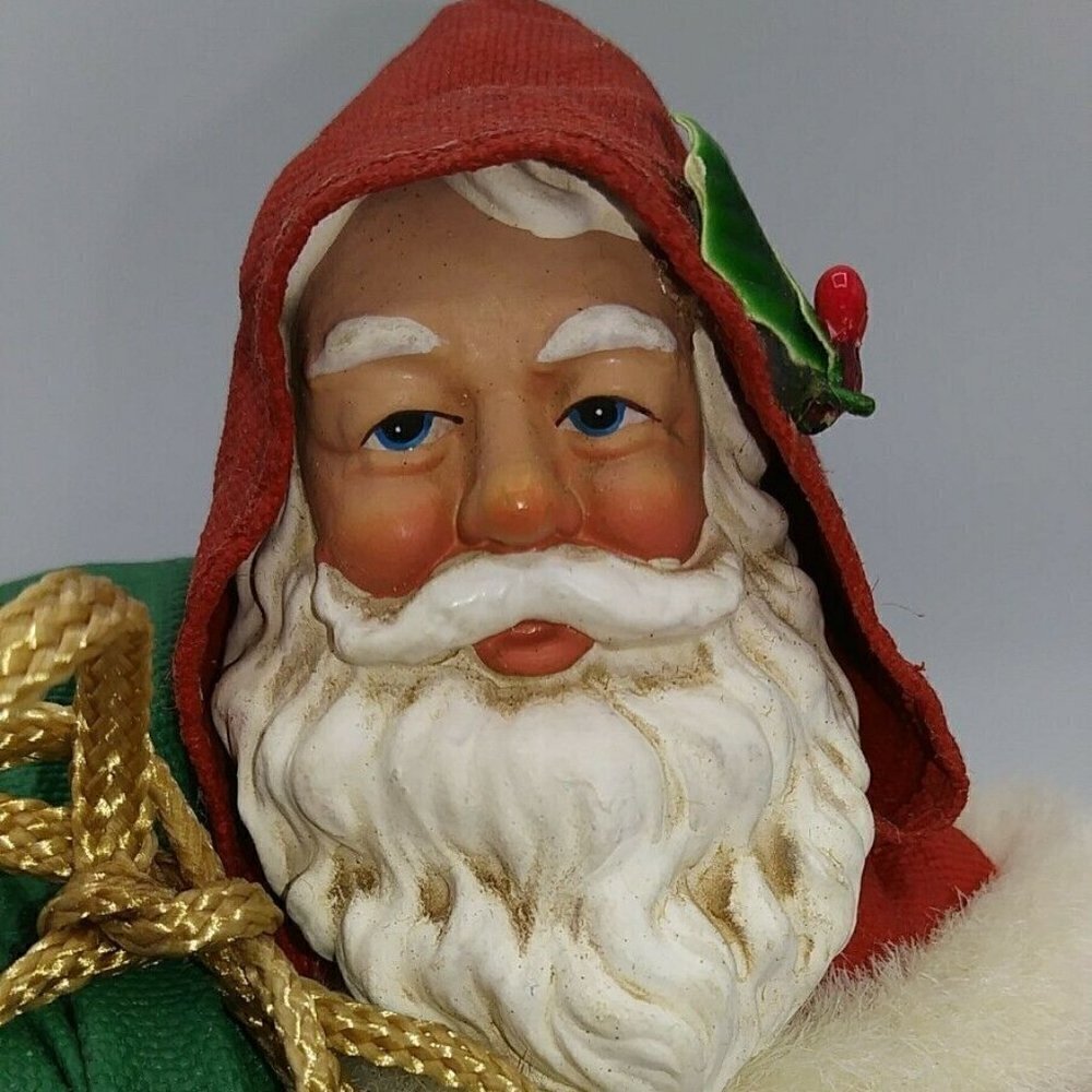 Clothtique Possible Dreams Santa #805004 Checking His List Christmas 95-96